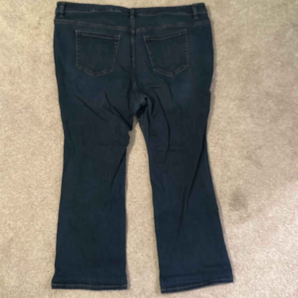 Lane Bryant High-Rise Boot Cut Jeans, size 24P, EUC - Picture 6 of 7